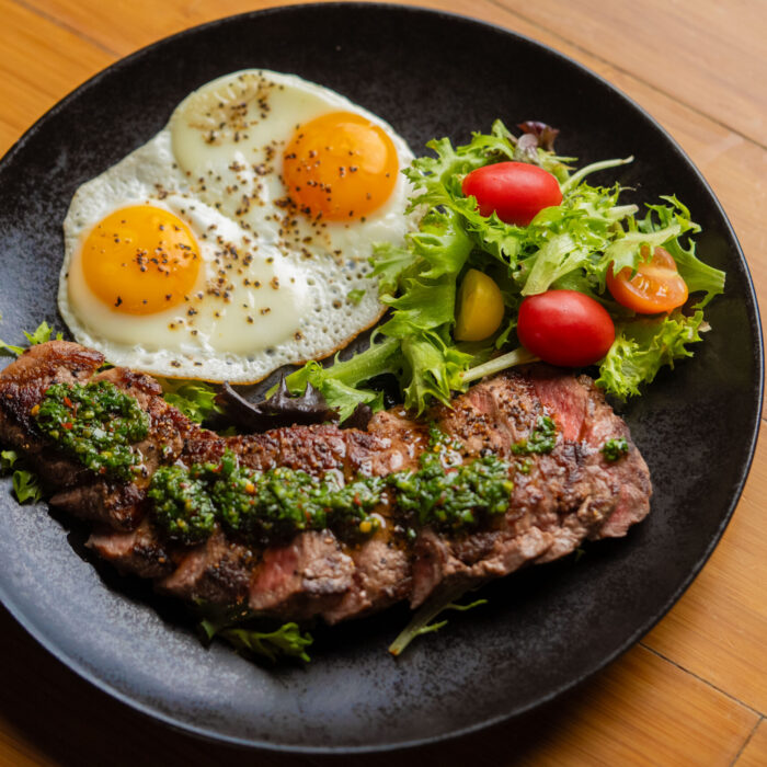 NY Strip & Eggs